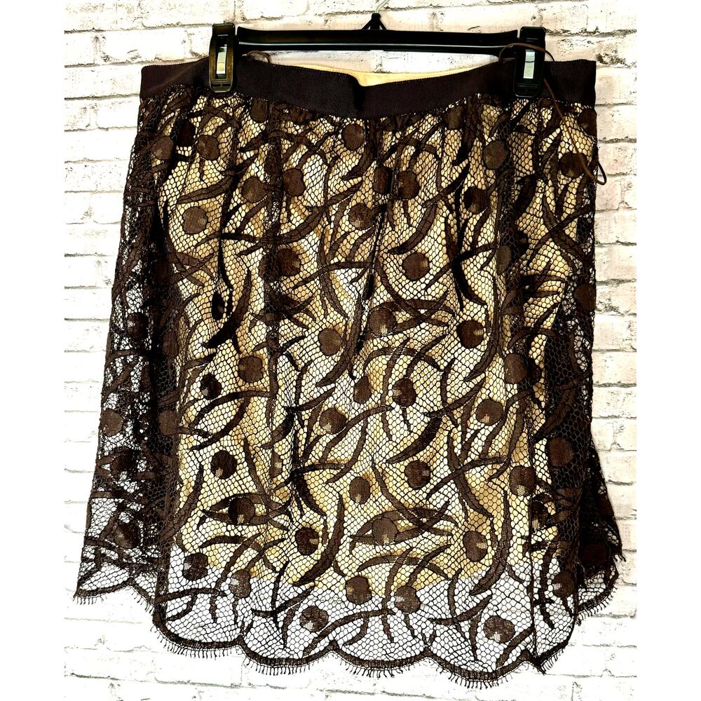 An Original MILLY of New York Women's Skirt With Lace